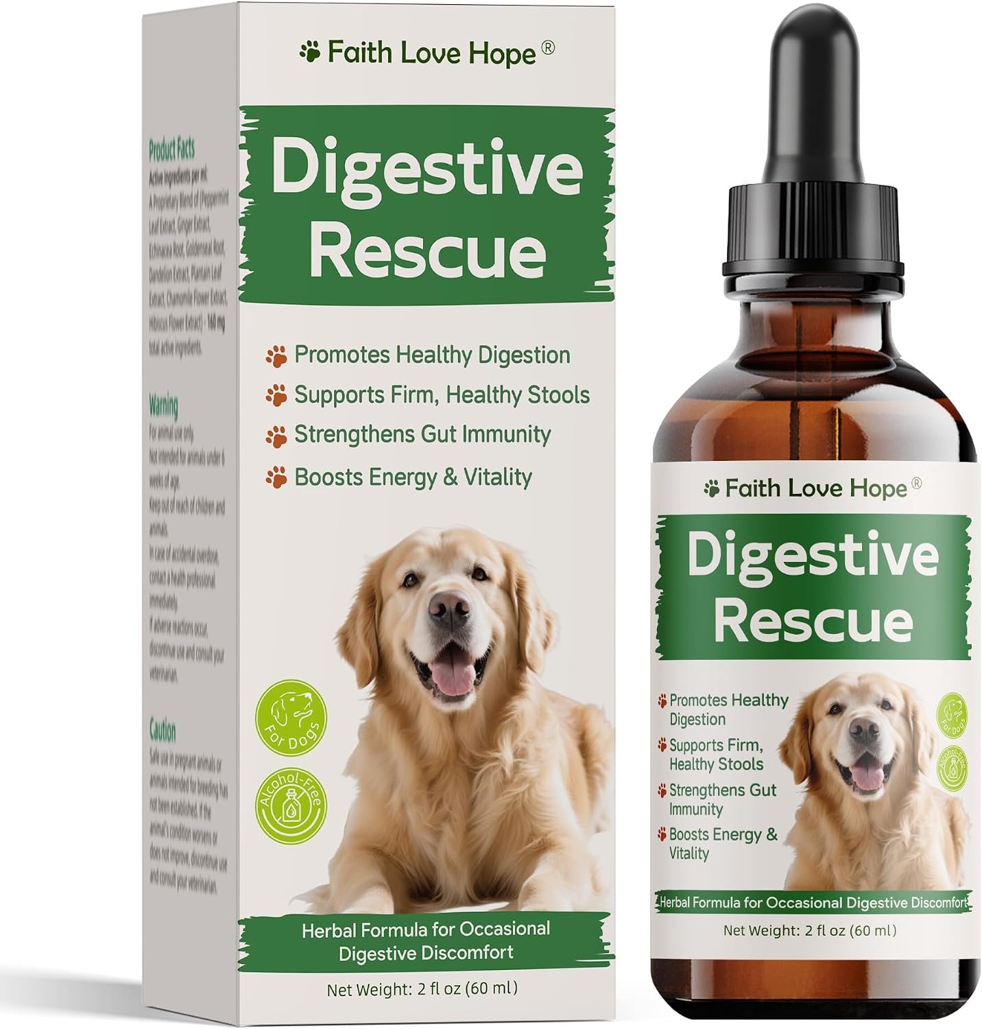 Digestive Rescue for Dogs & Puppies with Occasional Diarrhea