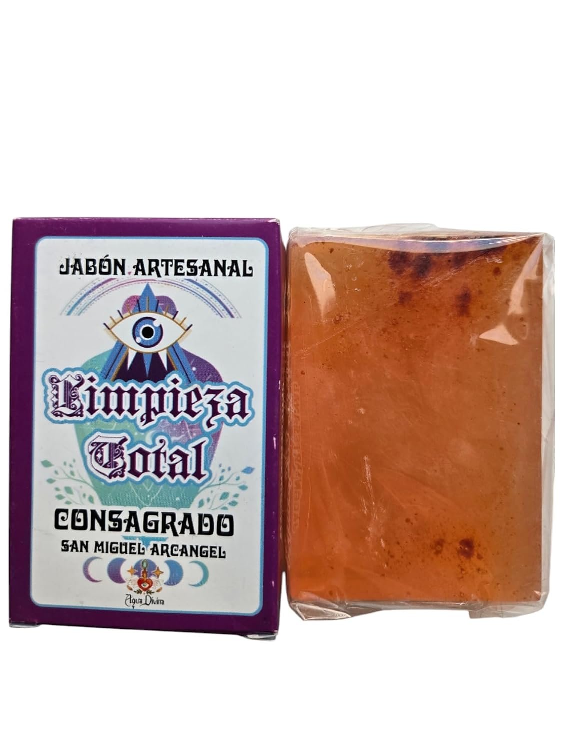 Spiritual Soap Consecrated and Blessed for Spiritual Guides,Destroys ties,spells, witchcraf,voodoo, evil eye. Blessed,Cleansing Soap Michael Archangel