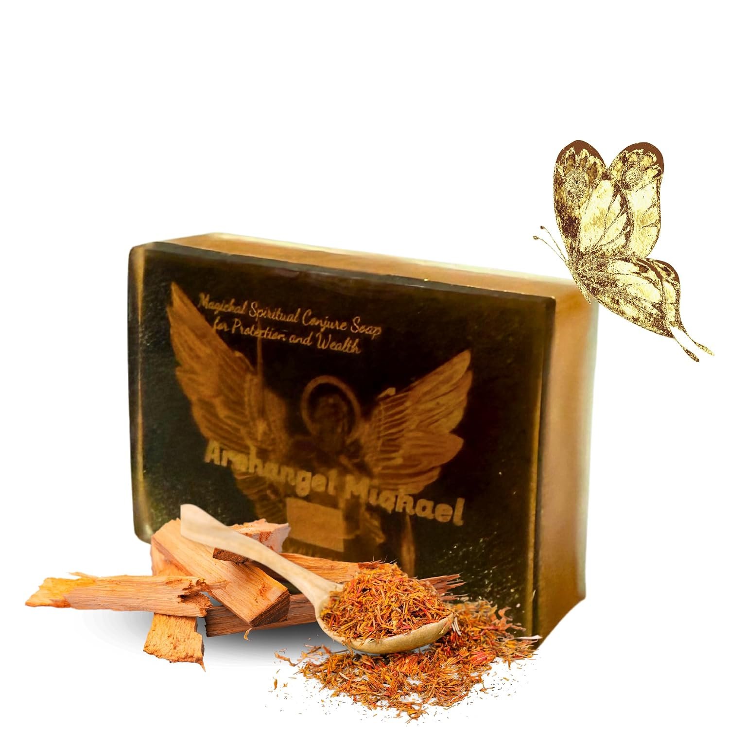 – Archangel Michael Soap Bar | Spiritual Protection & Cleansing Ritual | Faith-Based Bath for Strength, Courage & Divine Guidance | Prayer & Devotion Soap
