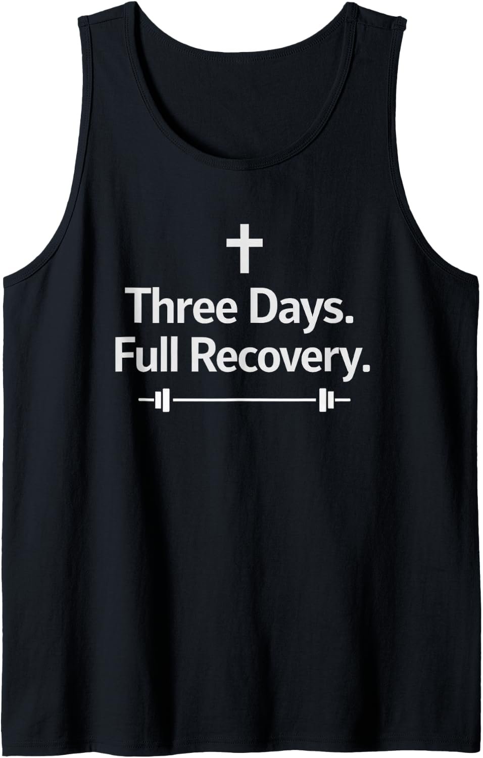 Gym Workout Recovery Jesus Faith Tank Top